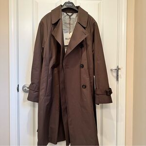 MaxMara Brown Classic Trench Coat